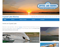 Tablet Screenshot of crystallakemarina.com